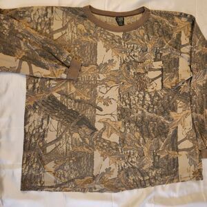 Vintage Ace Sportswear Sniper Camo Shirt Men XXL Single Stitch 90s USA Hunting‎